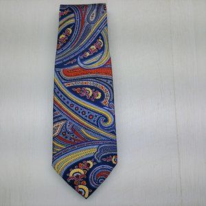 Vintage Lauren Ralph Lauren Paisley 100% Silk Tie